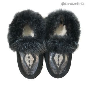 manitobah mukluks faux fur street moccasin